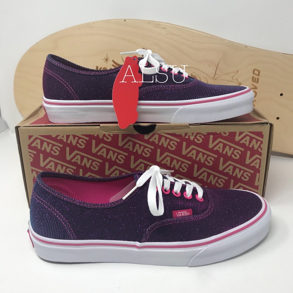 VANS Authentic Shimmer Magenta W AUTHENTIC - Picture 2 of 7